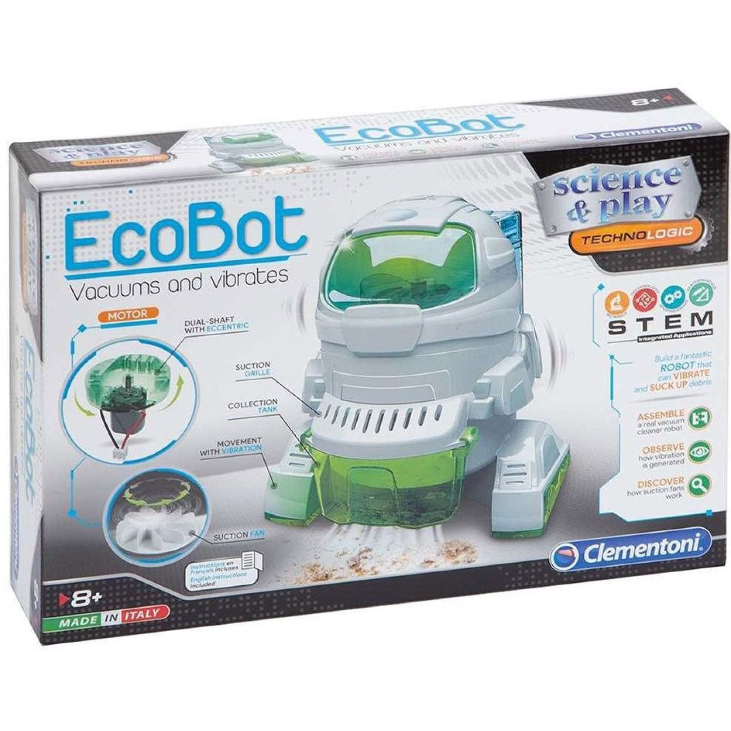 Робот за програмиране Clementoni Ecobot, 75040