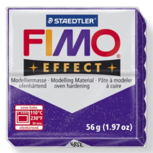 Полимерна глина Staedtler Fimo Effect,56 g лъскаво лилав 602