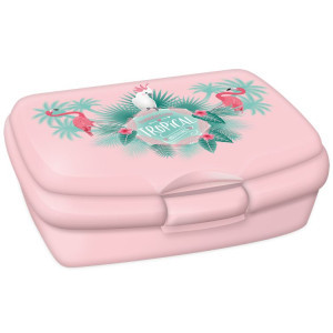 Кутия за храна Ars Una Pink Flamingo 868