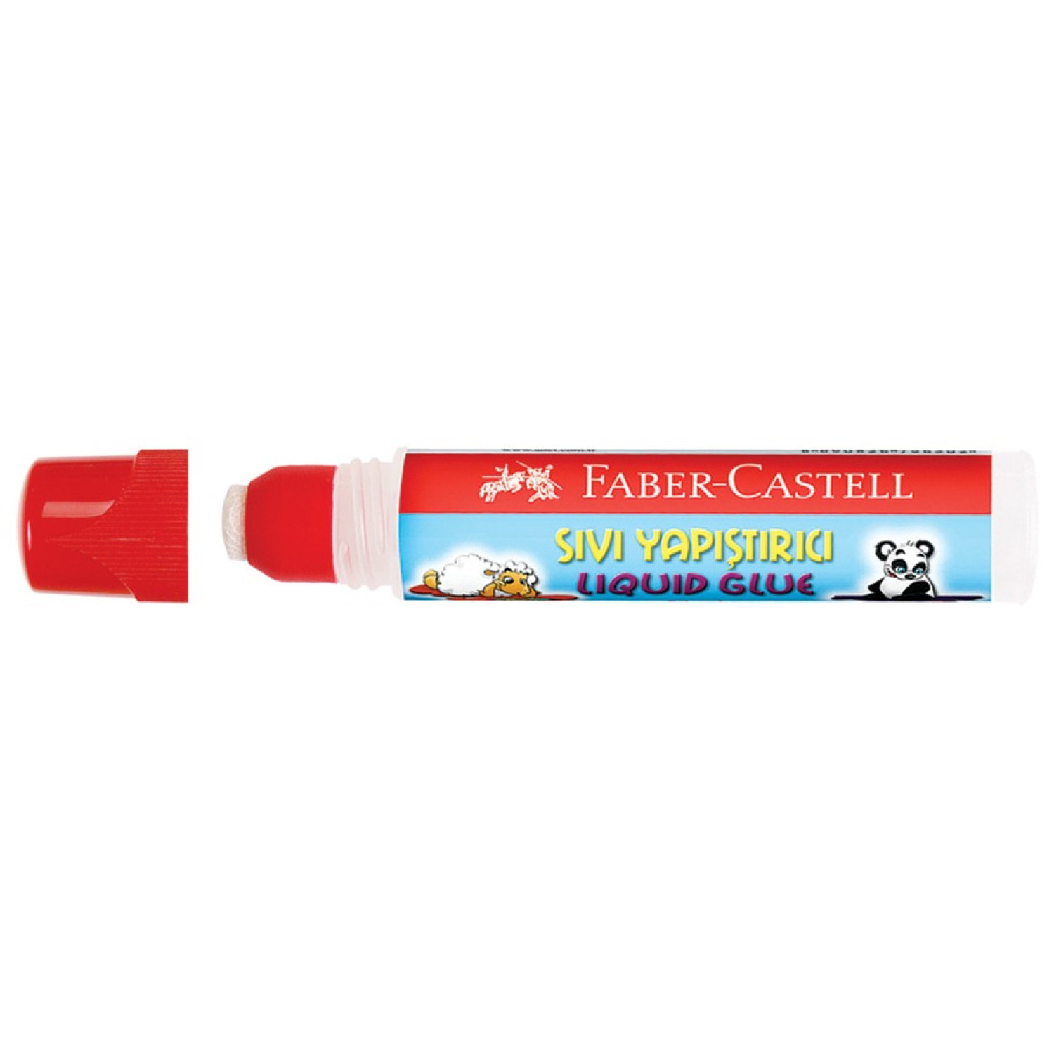 Лепило с тампон Faber-Castell, 50 ml