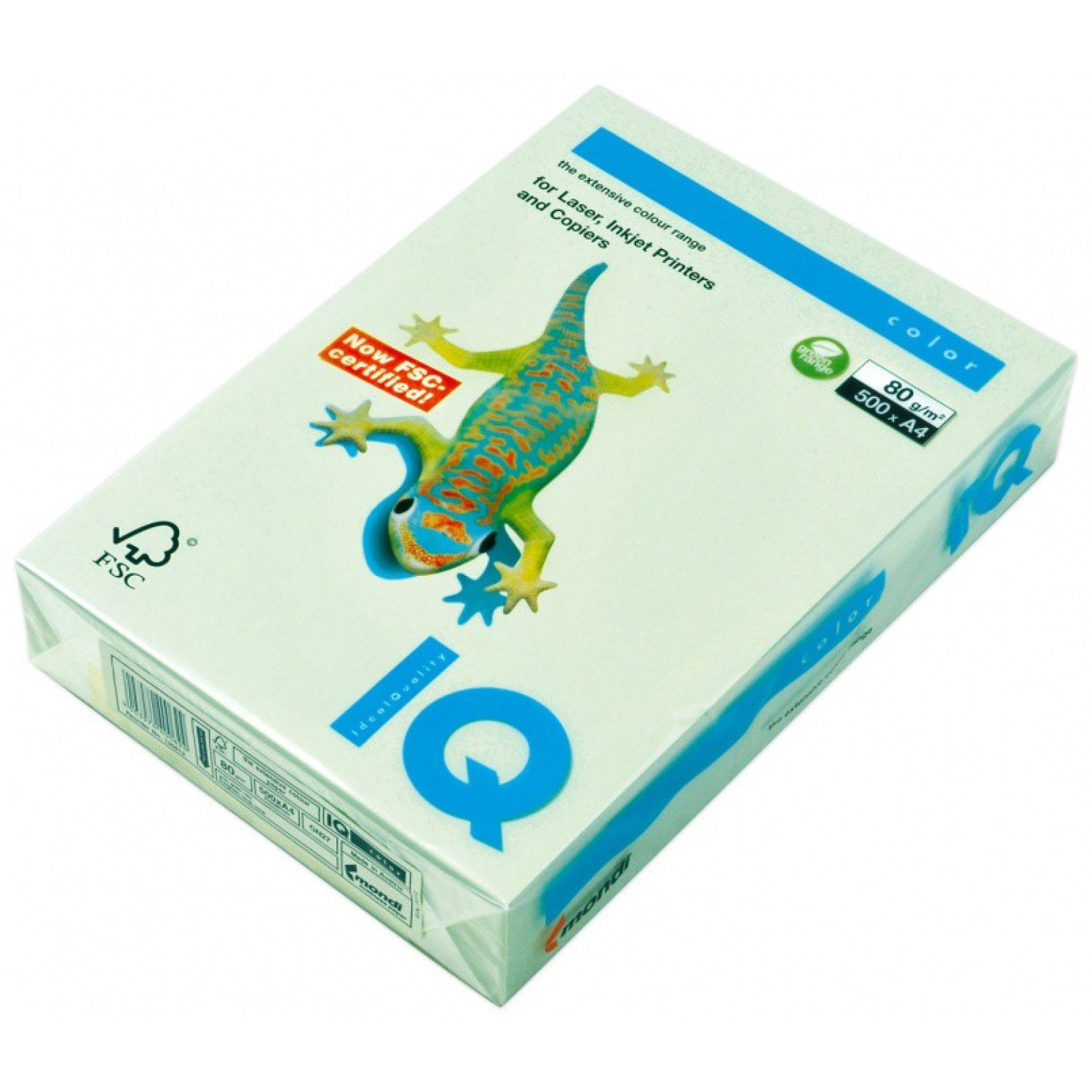 Копирна хартия IQ GN27, 80 гр., зелен