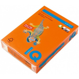 Копирна хартия IQ OR43, 80 гр., оранжев
