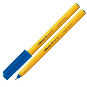 Химикалка Schneider Tops 505 F, оранж, синя