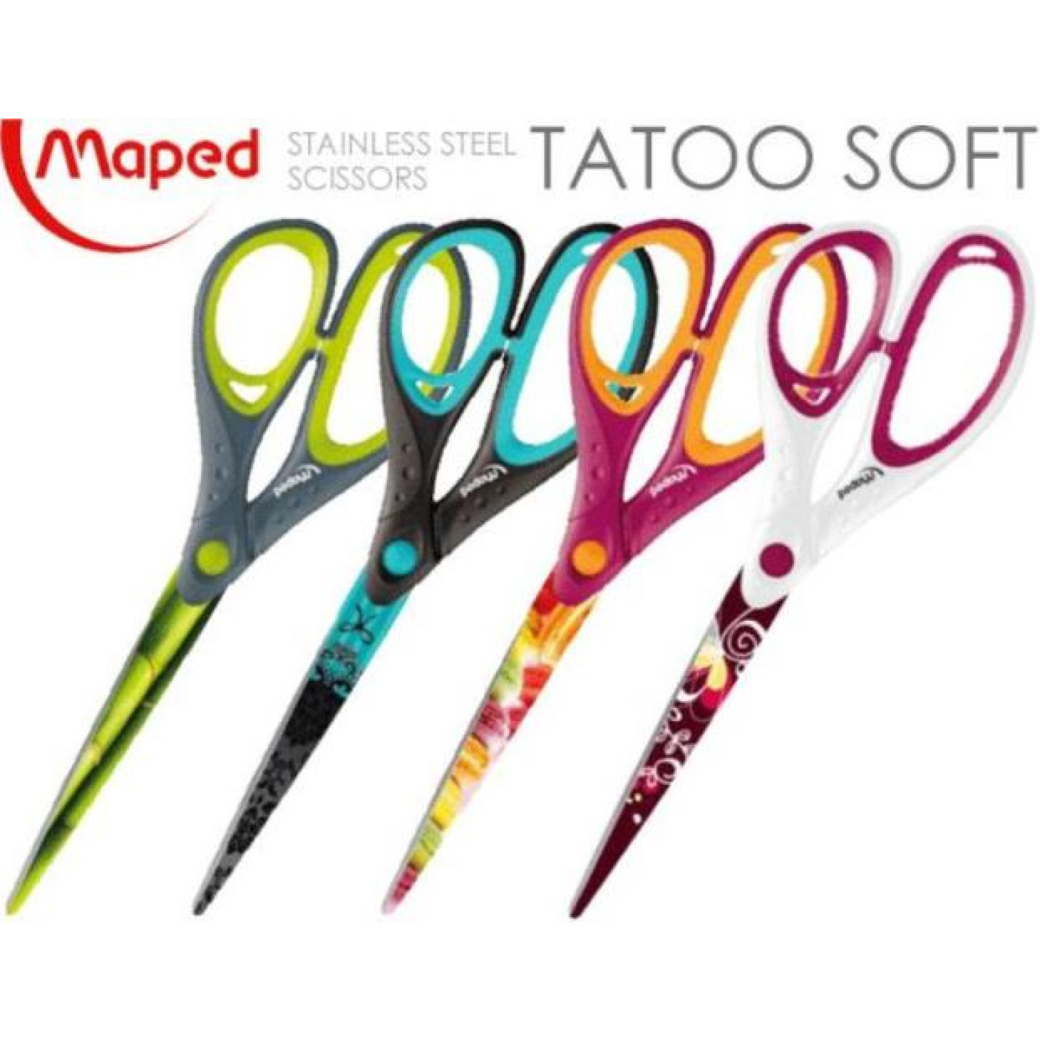 Ножица Maped Tatoo Soft 21 см