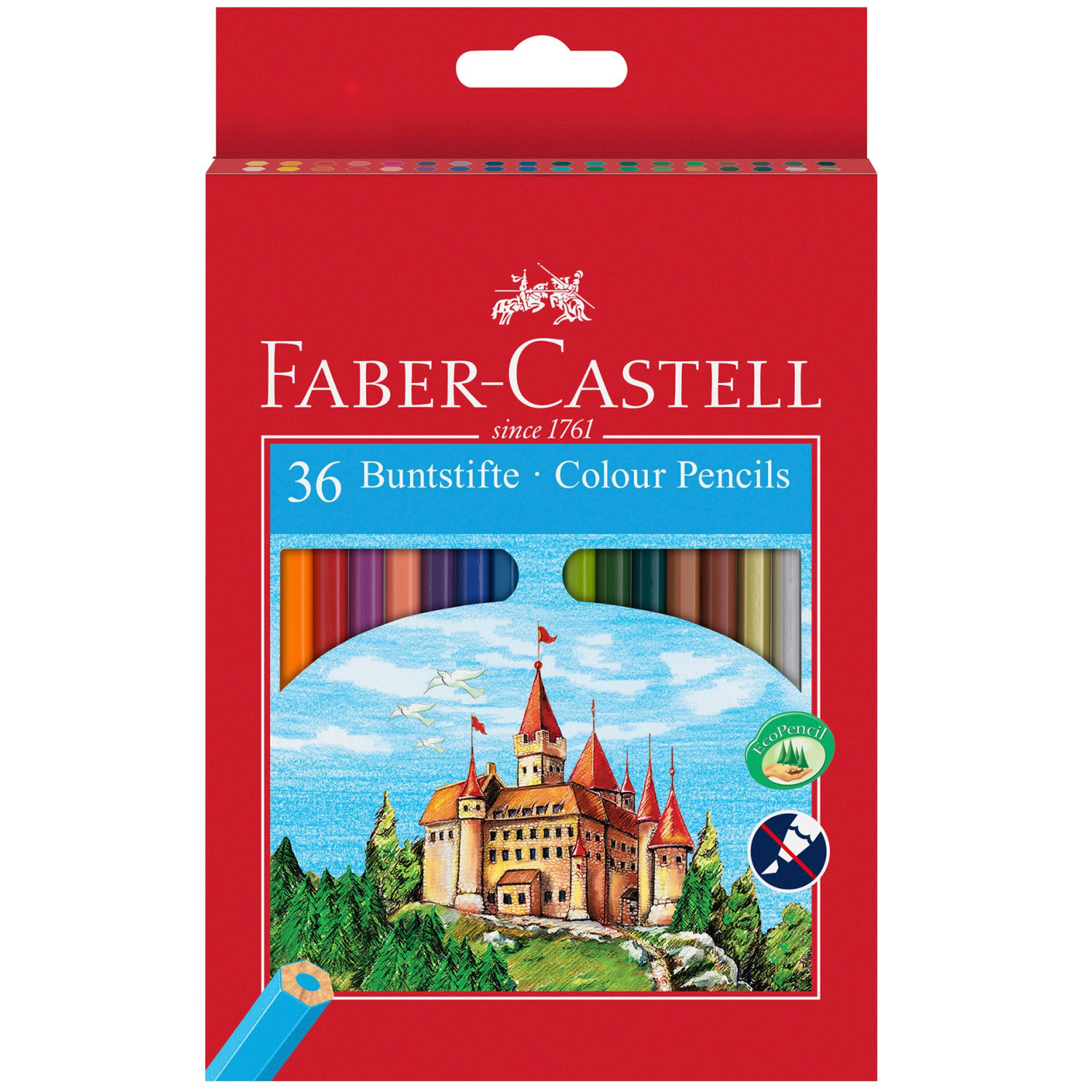 Цветни моливи Faber-castell, 36 цвята