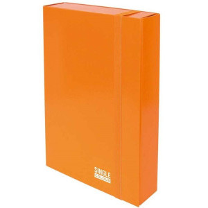 Кутия с ластик Spree, 250х350х70, оранжев