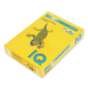 Копирен картон IQ SY40, 160 гр., тъмно жълт