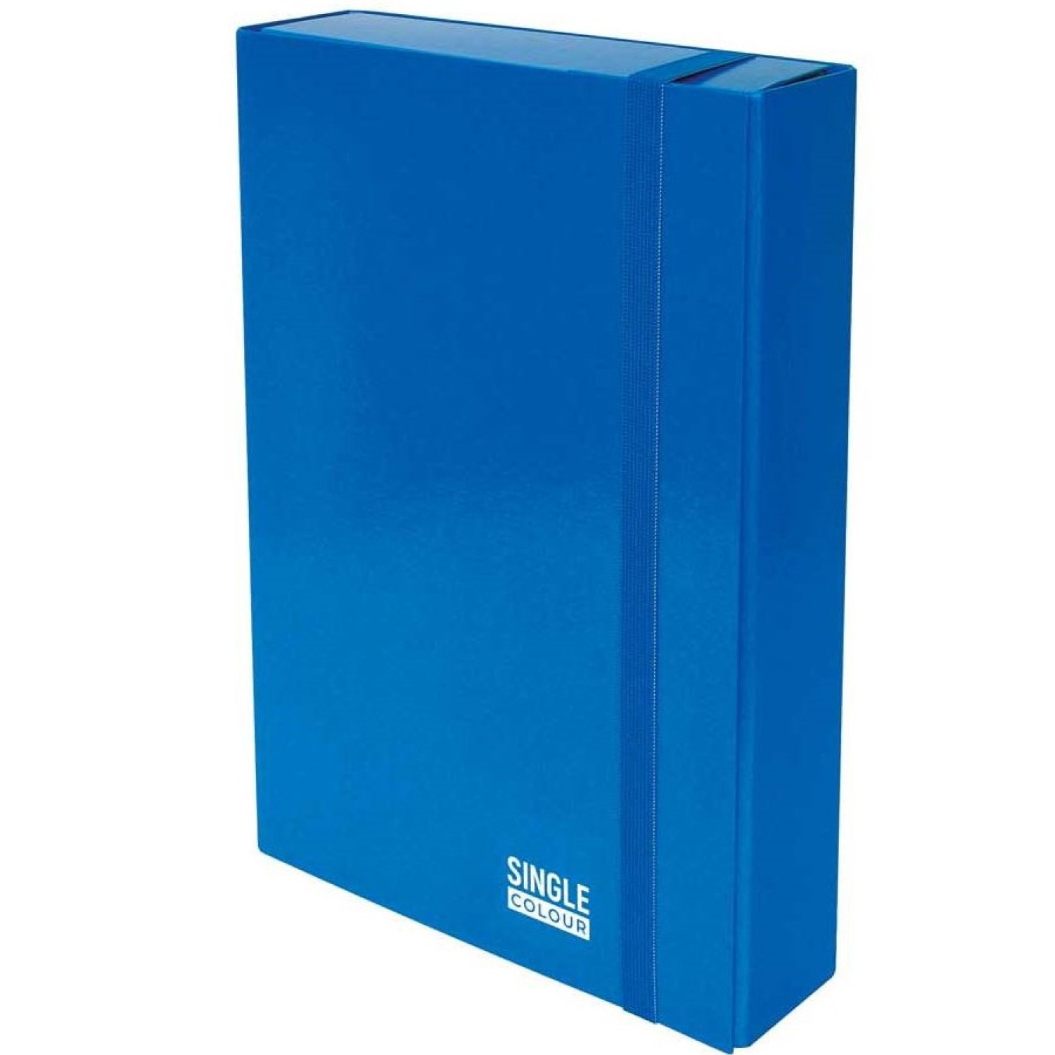 Кутия с ластик Spree, 250x350x70, син