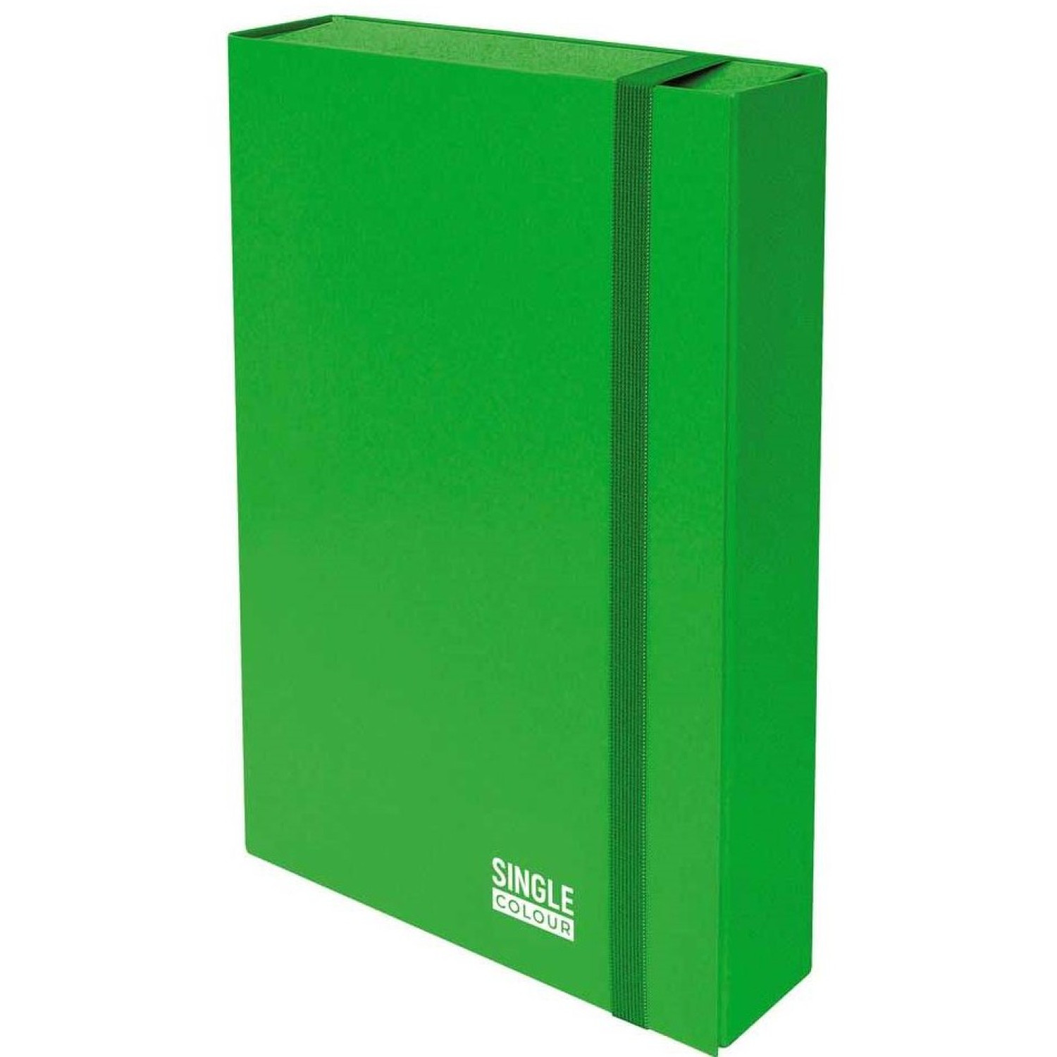 Кутия с ластик Spree, 250x350x70, зелен