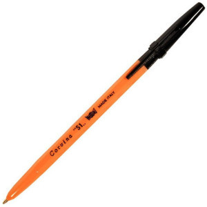 Химикалка Corvina 51, orange, черна