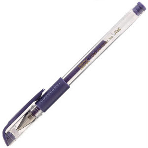 Гел химикалка Marvy Uchida, металик, 0.7 мм, виолетова