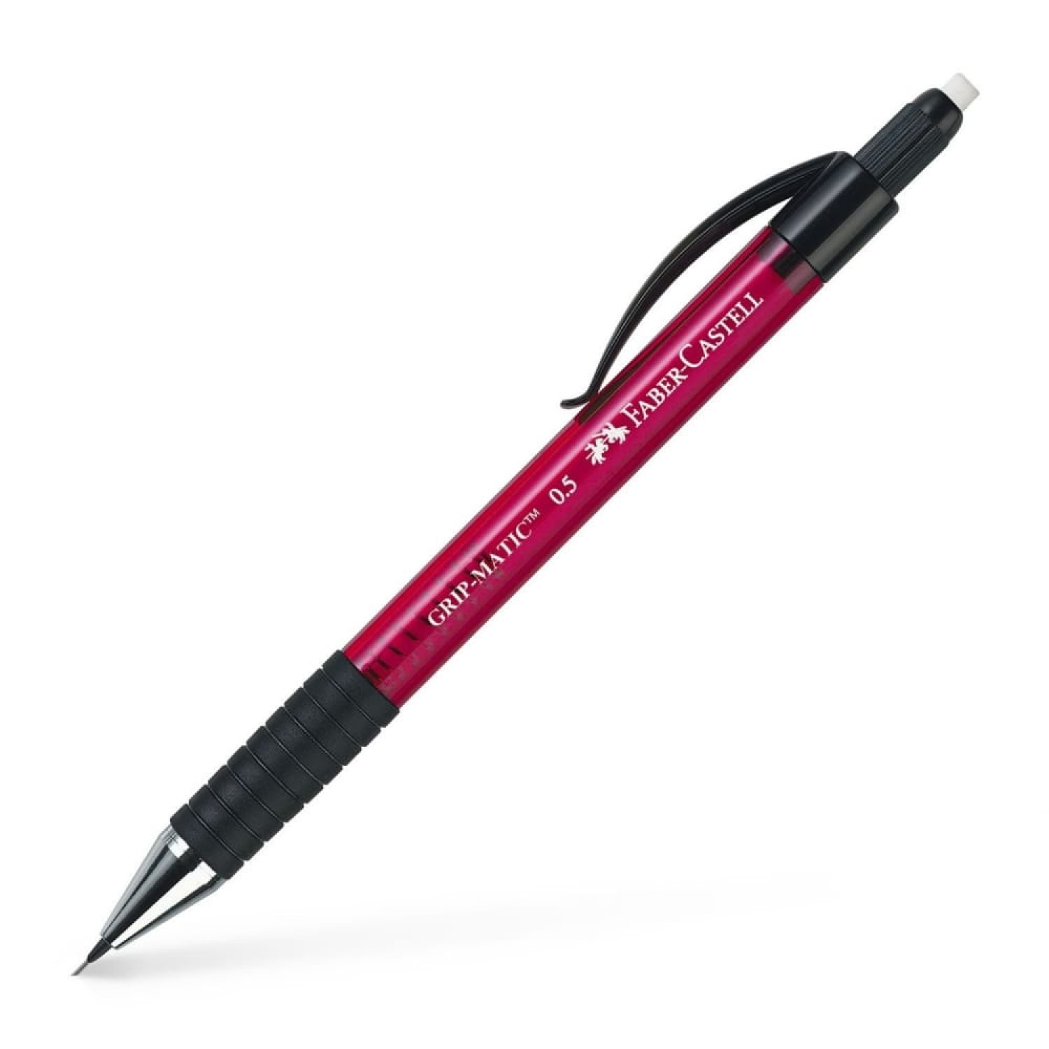 Автоматичен молив Faber-castell GRIP MATIC  0,5 мм, червен