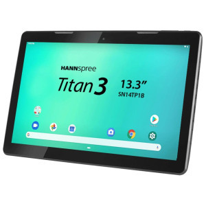 Таблет HANNspree Pad Titan 3, 13.3”, Octa Core 1.5Ghz, 2GB RAM, 16GB, Wi-Fi, Bluetooth, Full HD, Черен