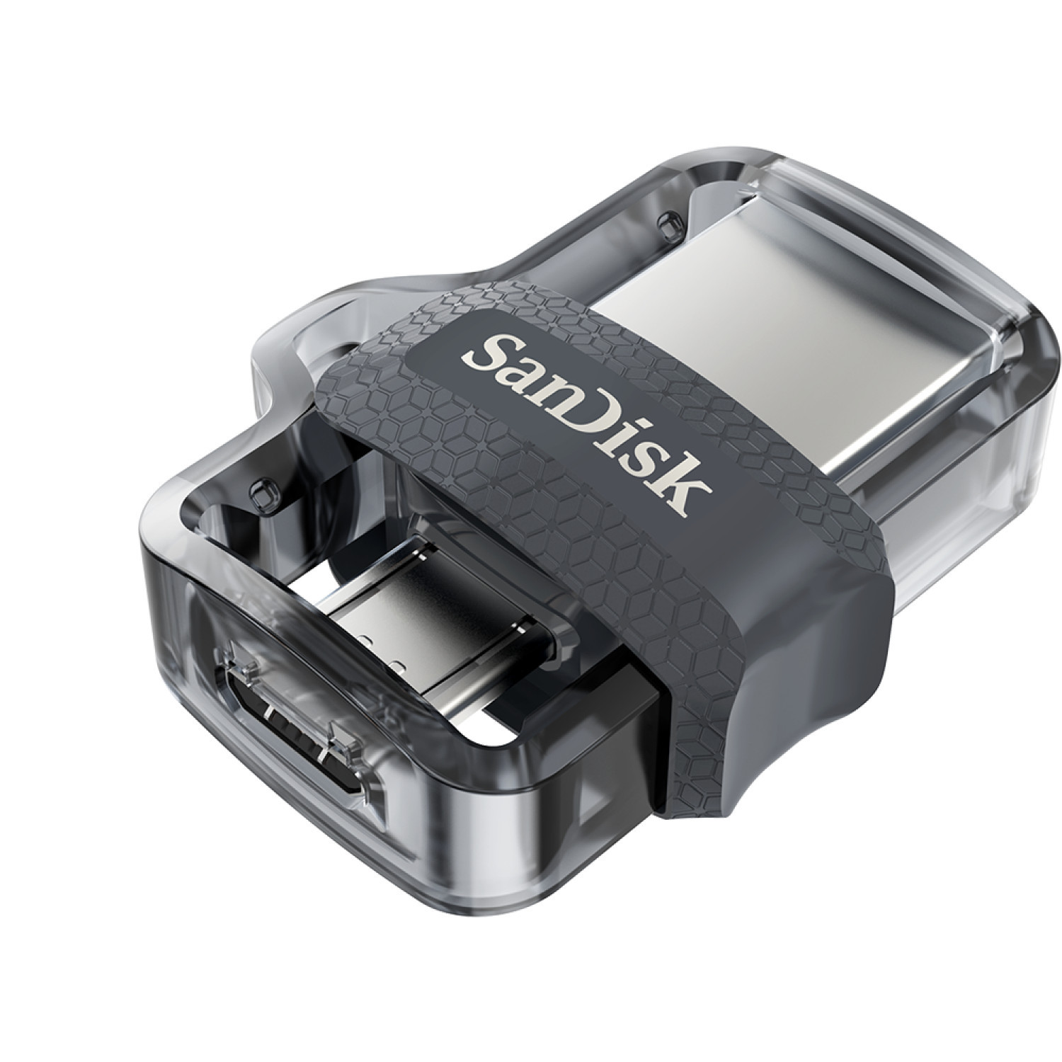 USB памет SanDisk Ultra Dual Drive m3.0, OTG, 16GB, Черен