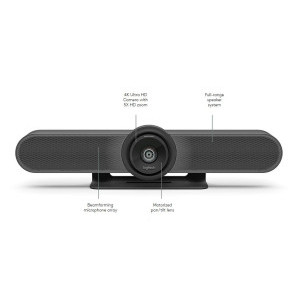 Видеоконферентна камера LOGITECH MeetUp, 4K Ultra HD video, USB3.0