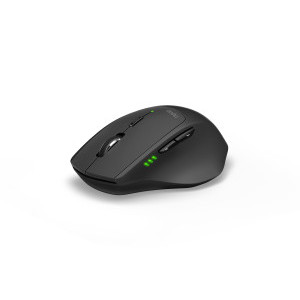 Безжична оптична мишка RAPOO MT550, Multi-mode, Bluetooth & 2.4Ghz, Черен