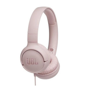 Слушалки on-ear JBL T500, Розов