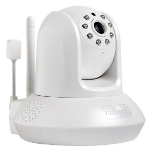 Камера за наблюдение IP EDIMAX IC-7113W, безжична, Pan/Tilt, нощно виждане, слот за карта, сензор за температура и влага