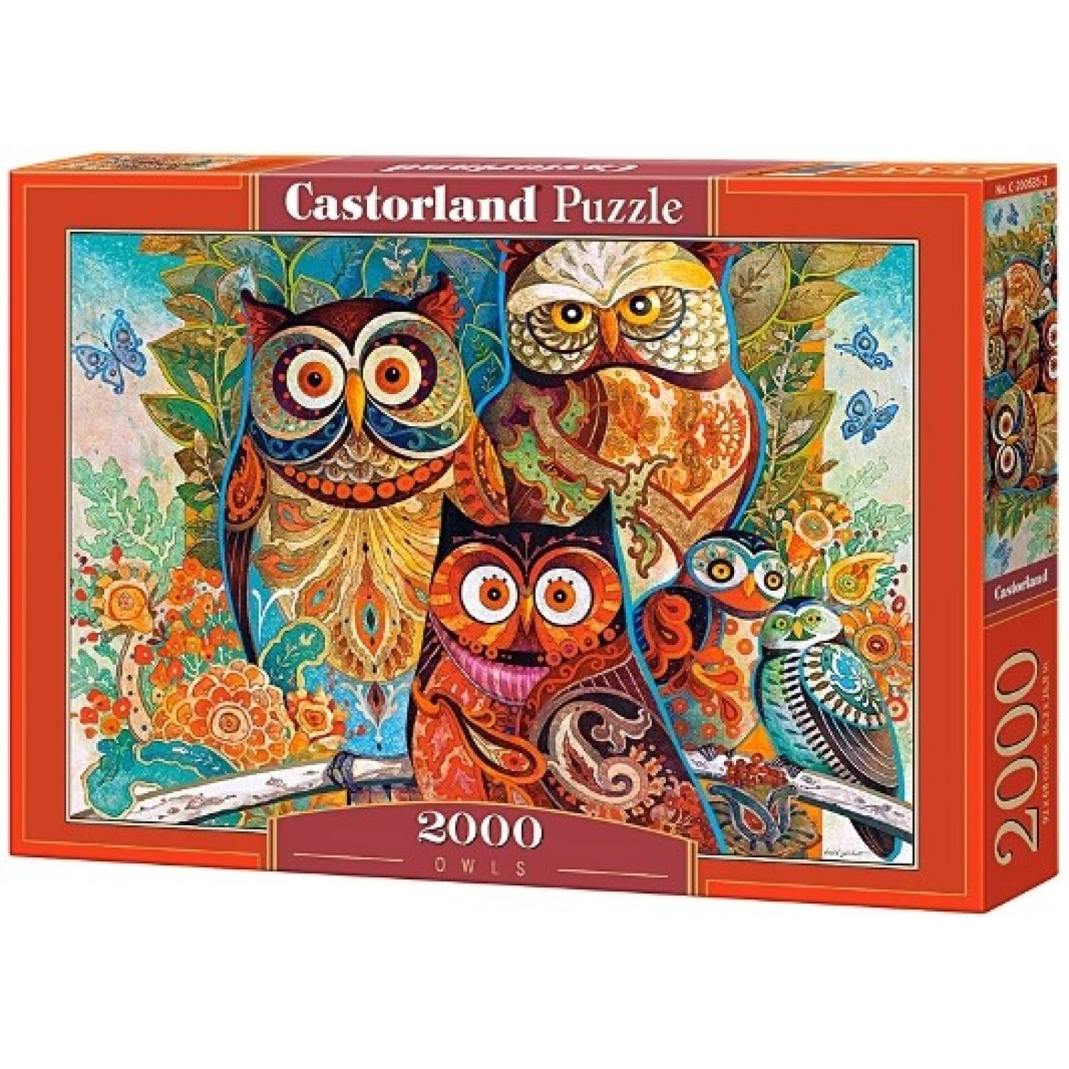 Пъзел Castorland Owls, C-200535-2, 2000 ел.