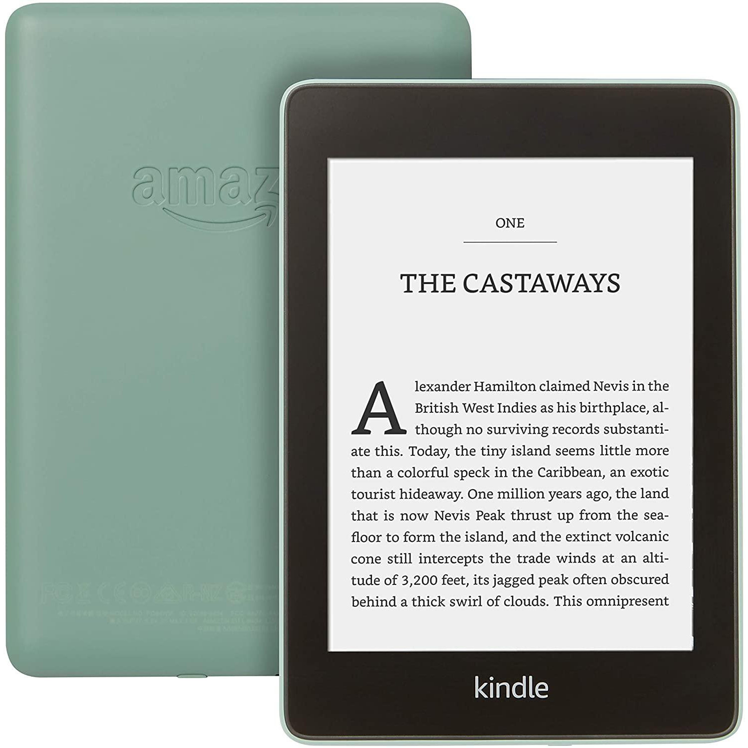 eBook четец Kindle Paperwhite 6", 32GB, 7 генерация, 2018, Зелена
