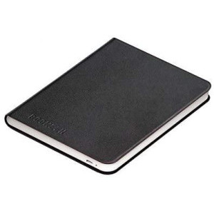 Калъф кожен BOOKEEN Classic, за eBook четец DIVA, 6 inch, магнит, Черен