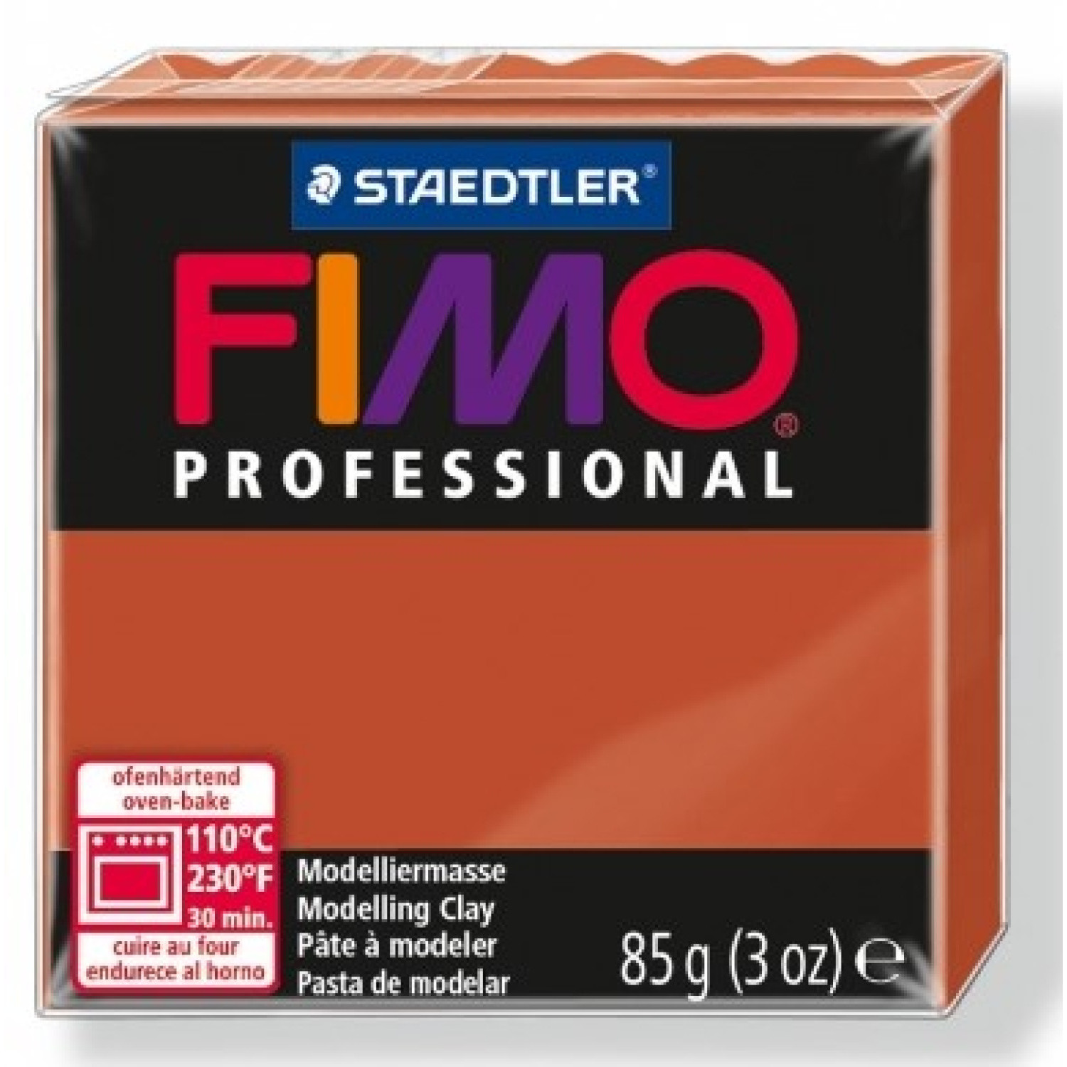 Полимерна глина Staedtler Fimo Professional, 85g, теракот 74