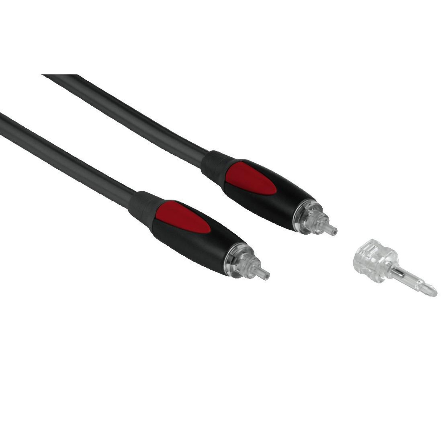 Оптичен кабел HAMA 42973, ODT plug - ODT plug, 3 m, Черен