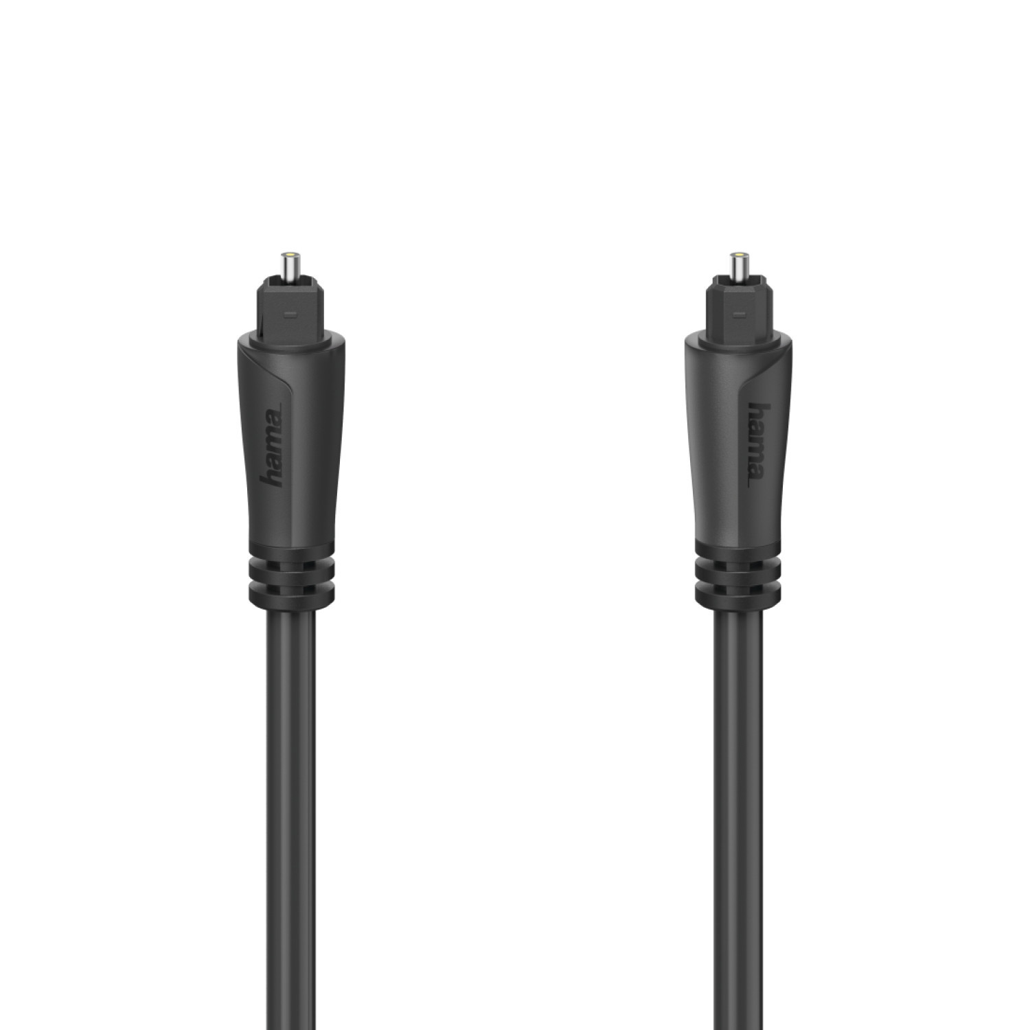 Аудио оптичен кабел Hama 205134, ODT plug (Toslink), 1.5 m, Черен