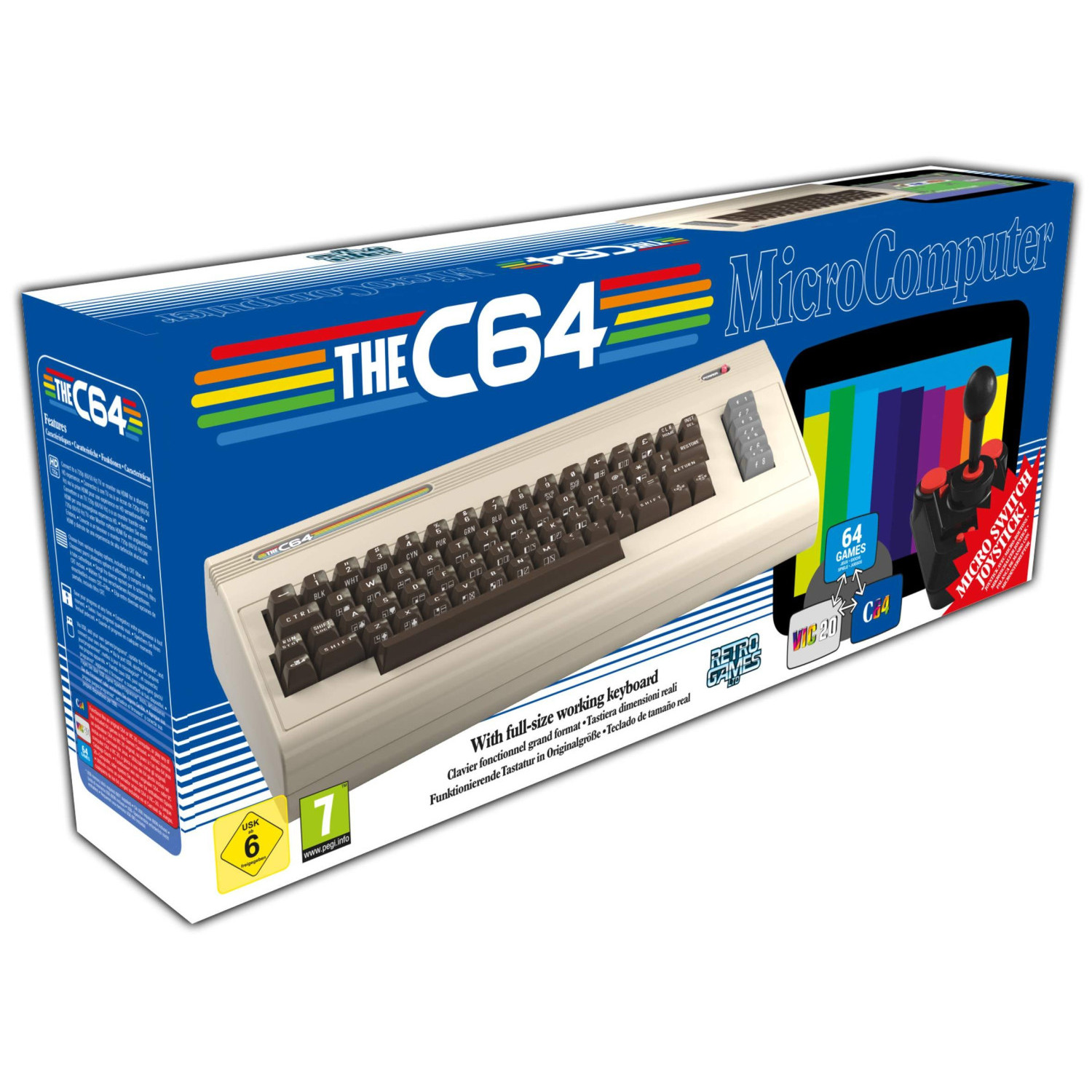 Конзола The Commodore 64 Maxi, Сив