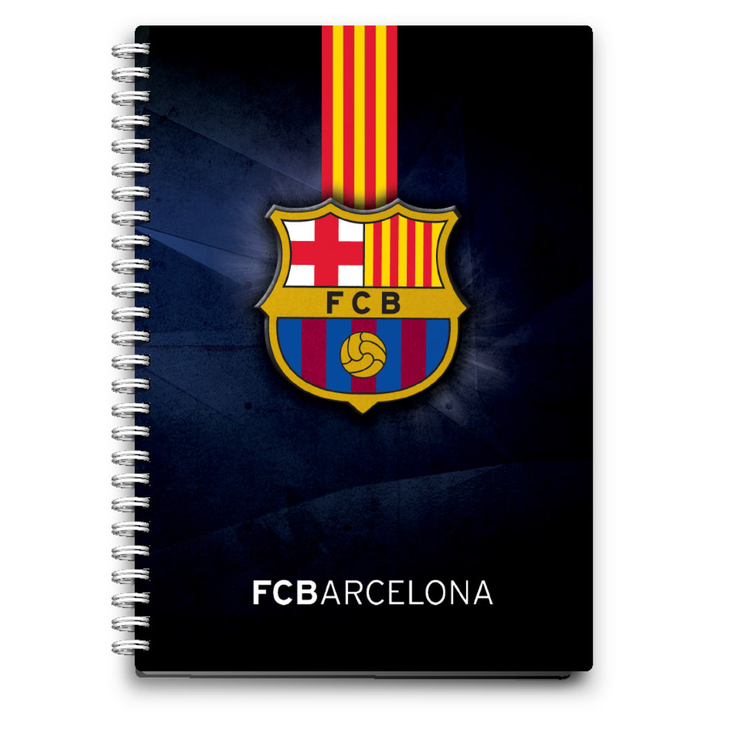 Бележник FC Barcelona със спирала, А6, 80 листа