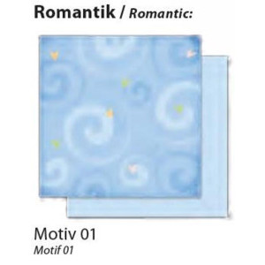 Дизайнерска хартия мотив Романтика, 30,5х30,5 см, 10301