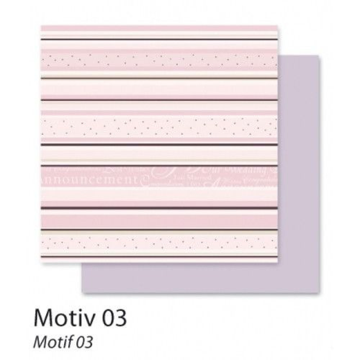 Дизайнерска хартия мотив Романтика, 30,5х30,5 см, 10303