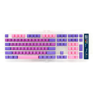 Капачки за механична клавиатура Ducky Ultra Violet 108-Keycap Set PBT Double-Shot US Layout