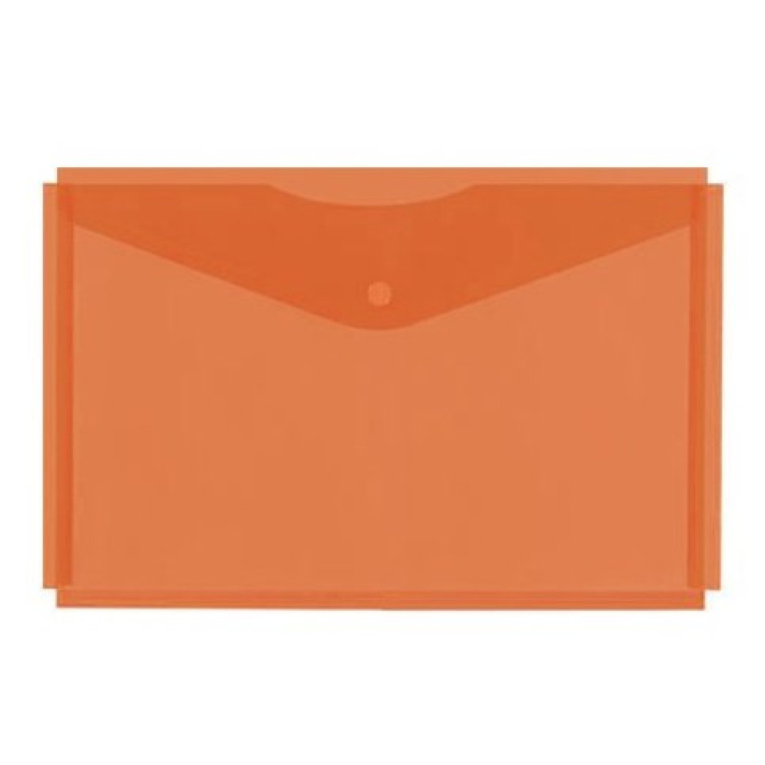 Папка Office Zone с копче, А4 с уширение, оранжева