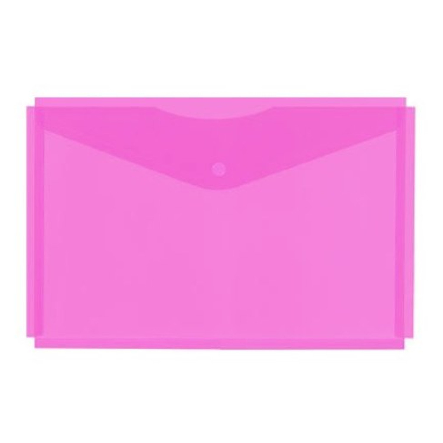 Папка Office Zone с копче, А4 с уширение, розова