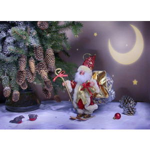 Диамантен гоблен Дядо Коледа, 40x50 см.