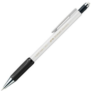 Автоматичен молив Faber-Castell Grip 1345, 0.5 мм, бял