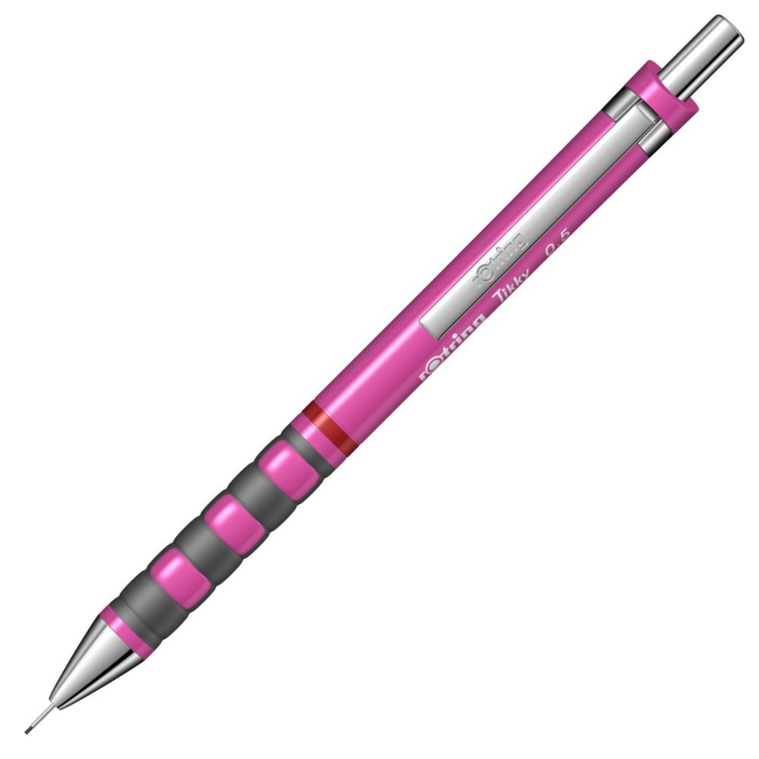 Автоматичен молив Rotring Tikky Neon, 0.5 мм, розов