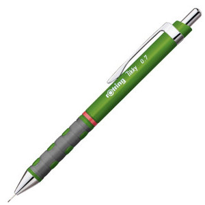 Автоматичен молив Rotring Tikky Neon, 0.7 мм, тъмно зелен