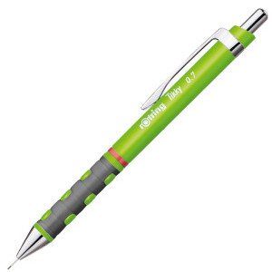Автоматичен молив Rotring Tikky Neon, 0.7 мм, зелен
