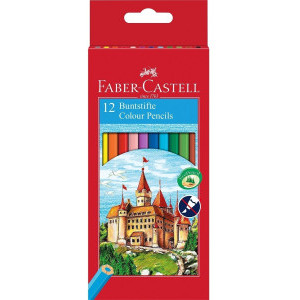 Цветни моливи Faber-castell, 12 цвята