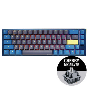 Геймърскa механична клавиатура Ducky One 3 Daybreak SF 65%, Cherry MX Silver