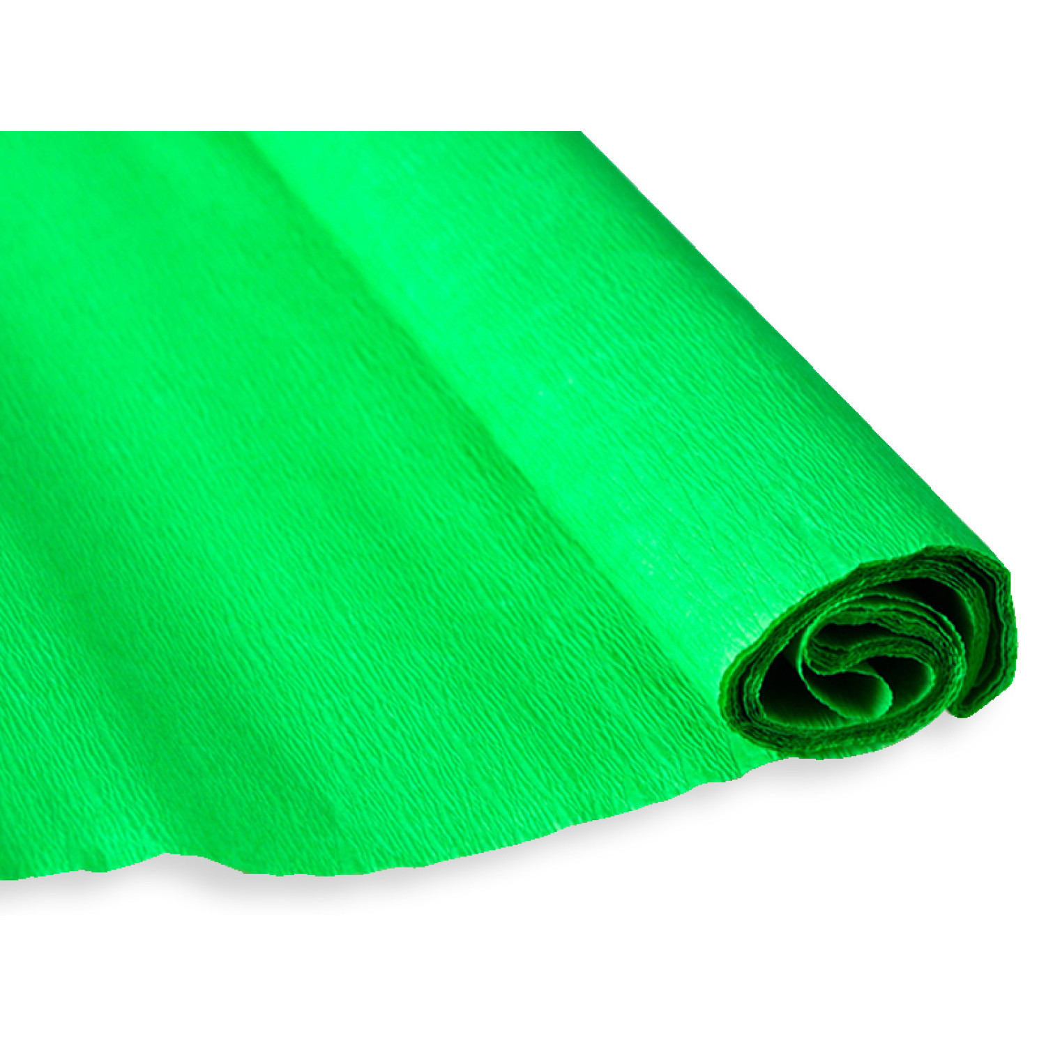 Креп хартия Junior, зелено, 28 гр., 50х200 см.