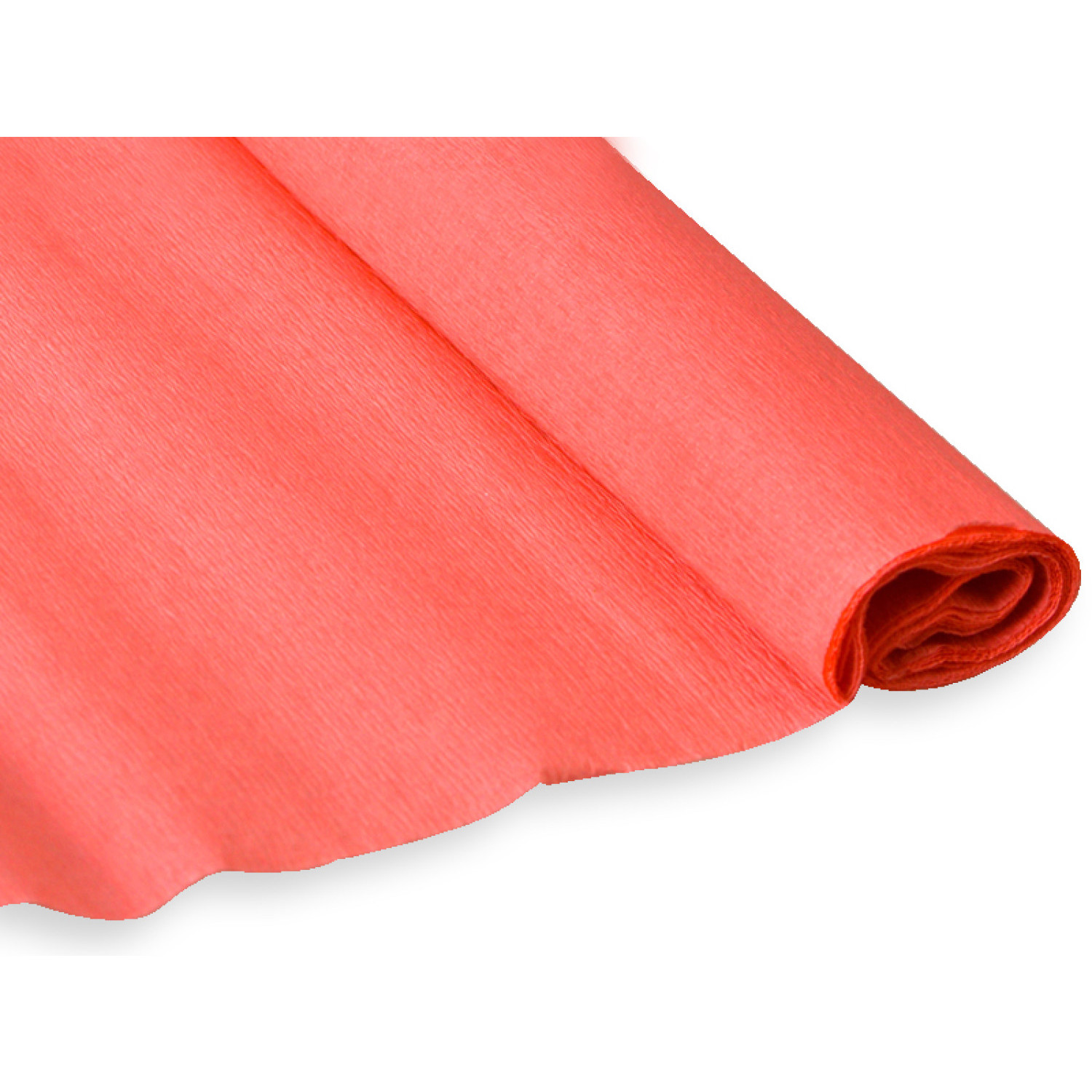 Креп хартия Junior, червена сьомга, 28 гр., 50х200 см.