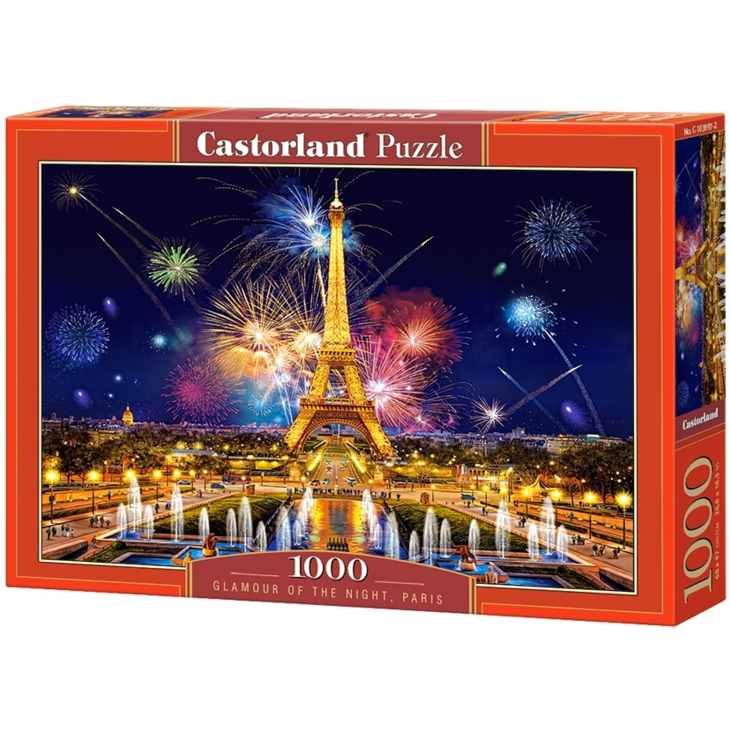 Пъзел Castorland Glamur of the night Paris, C-103997-2, 1000 ел.