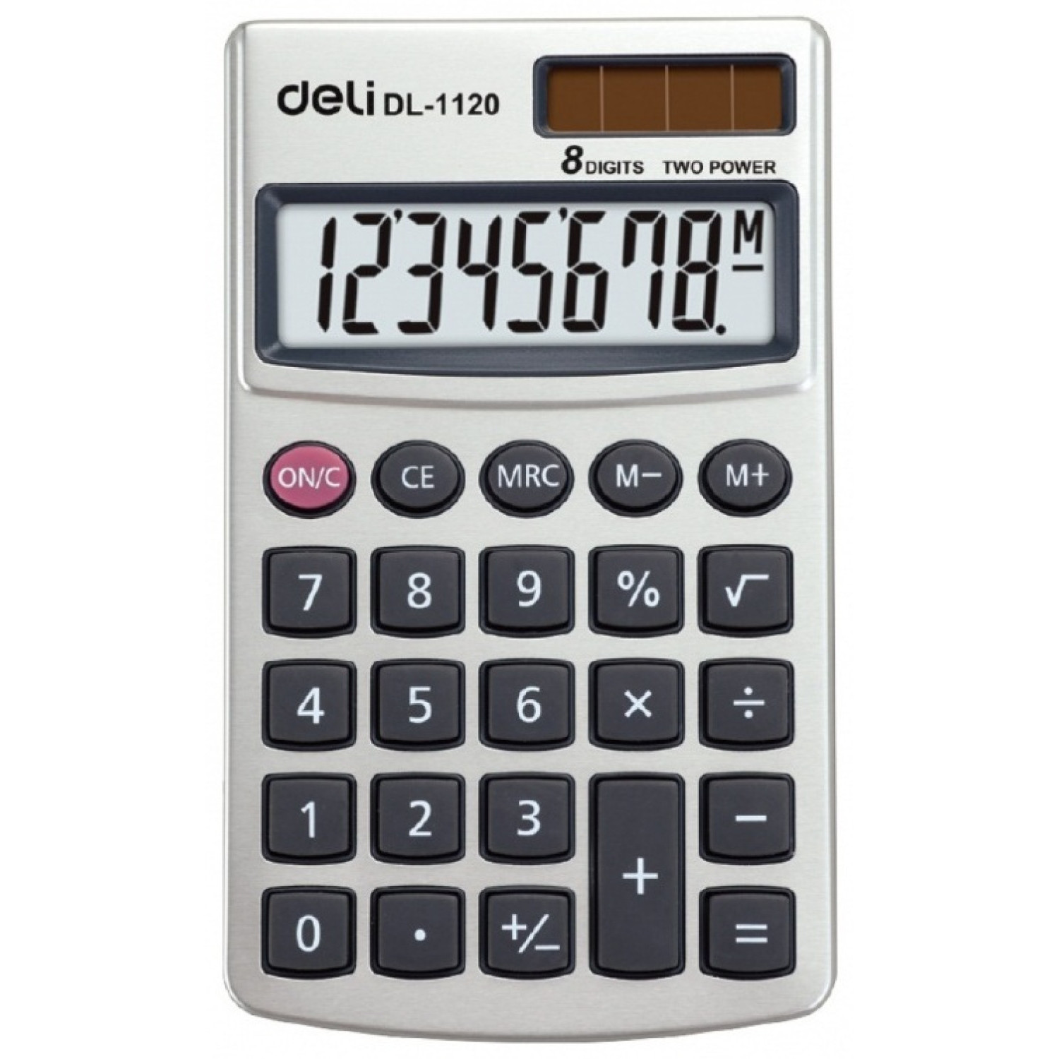 Калкулатор Deli E1120, джобен, 8 разреден