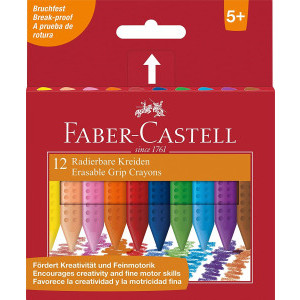 Пастели Faber-castell Grip, 12 цвята