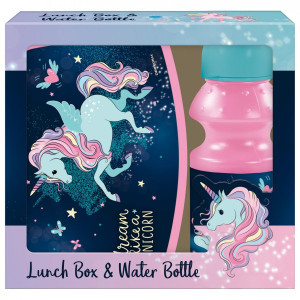 Комплект кутия за храна и шише за вода Unicorn, ZSBJR13