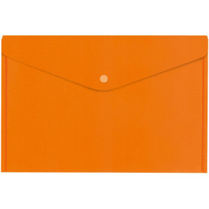 Папка PVC с копче Оffice zone оранжева