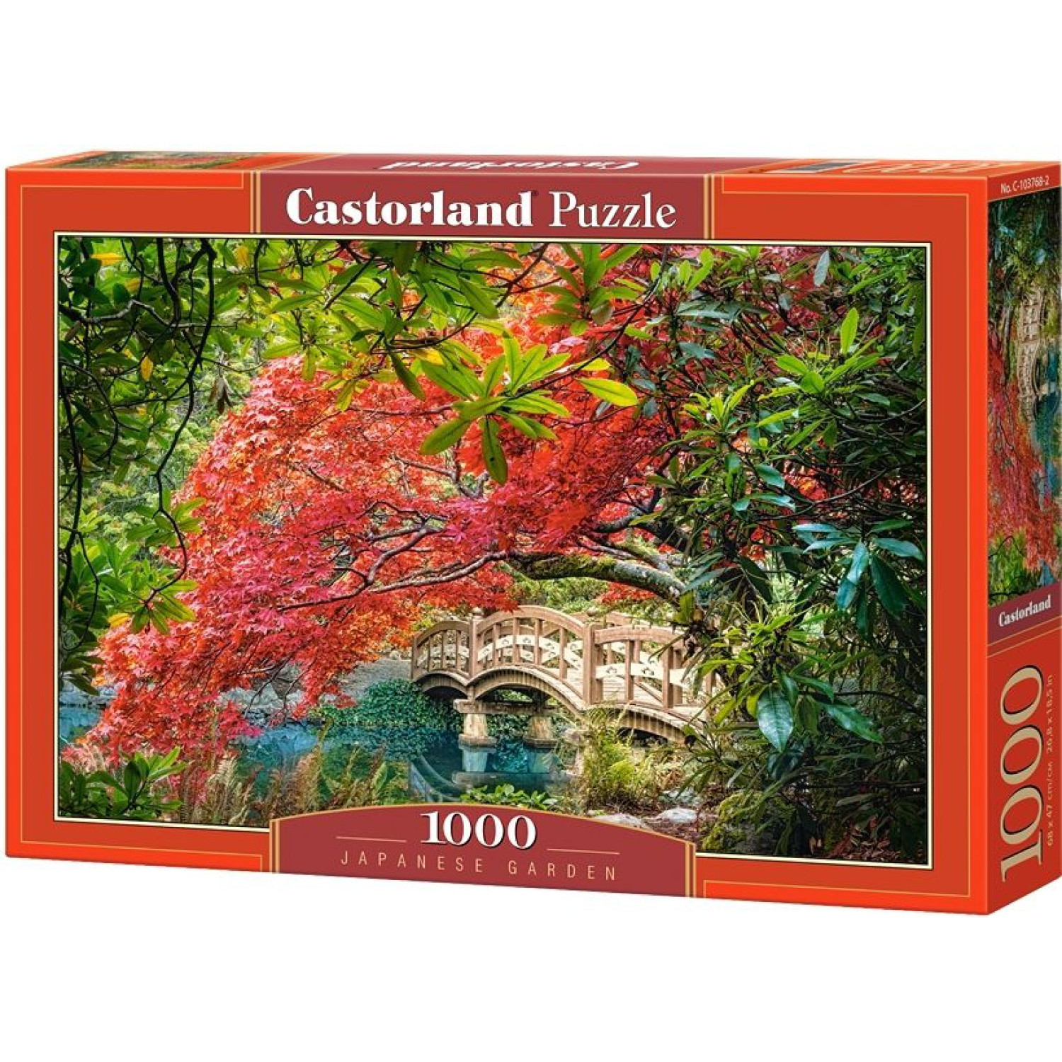 Пъзел Castorland Японска градина, 1000 елемента, C-103768